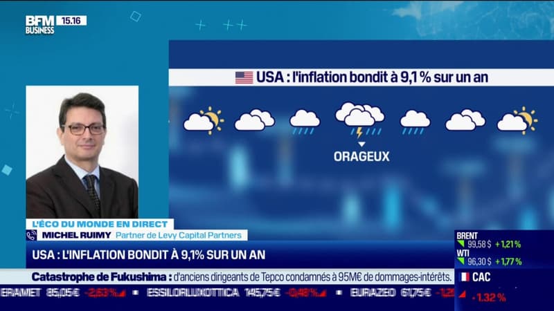 USA : l'inflation bondit à 9,1% sur un an