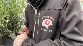 Un street-medic de Lyon.