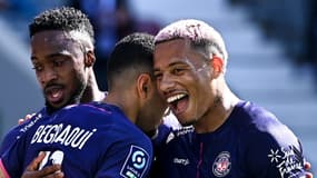 Rafael Ratao, joueur du TFC, en avril 2022.