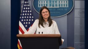 Sarah Huckabee Sanders, ancienne porte-parole de la Maison Blanche - NICHOLAS KAMM / AFP