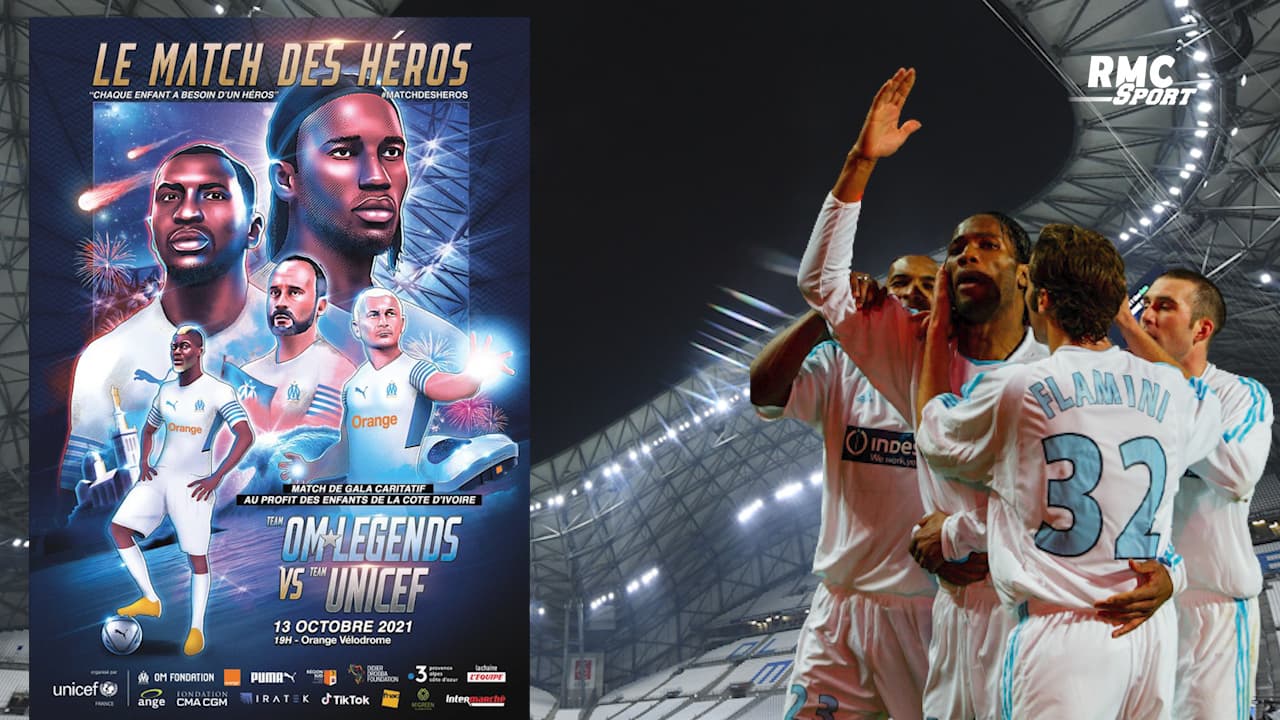 Football : Drogba présente le maillot officiel du match des héros