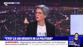 "Je veux vraiment qu'elle vienne": Sandrine Rousseau appelle Christiane Taubira à rejoindre les écologistes