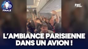 PSG - Inter : Quand des supporters parisiens mettent l’ambiance… dans un avion