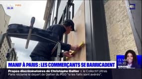 Manifestation du 13 avril: des commerçants parisiens se barricadent