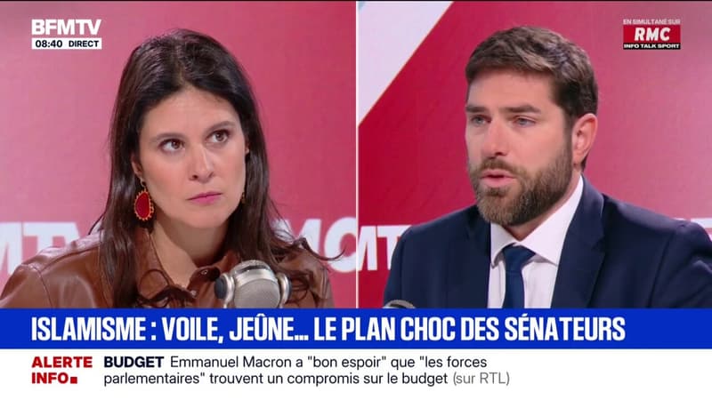 Interdiction du voile aux mineurs: "Un débat à l'Assemblée est une bonne chose"