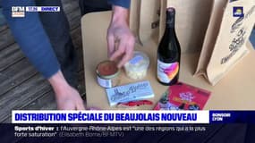 Distribution spéciale du Beaujolais nouveau 