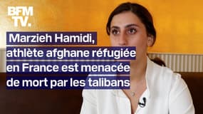 Marzieh Hamidi, athlète afghane réfugiée en France, est menacée de mort par les talibans 