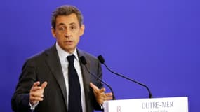 Le président du parti Les Républicains, Nicolas Sarkozy, à Paris le 31 mai 2016