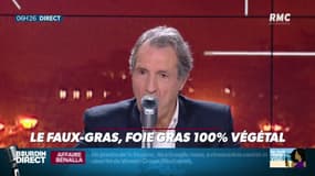 Jean-Jacques Bourdin teste le foie gras 100% végétal: "C'est absolument dégueulasse"