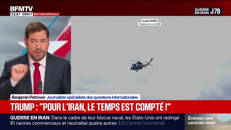Trump : "Pour l'Iran, le temps est compté !" - 17/05
