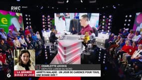 #ArrêtMaladie : "La problématique des arrêts maladies abusifs est très faible. Le vrai problème, c'est les arrêts de longue durée ! " @lecocqcharlotte députée LaREM #GGRMC