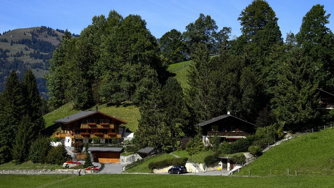 Le chalet suisse de Johnny avait été mis en vente fin 2014. Le chalet suisse de Johnny avait été mis en vente fin 2014.