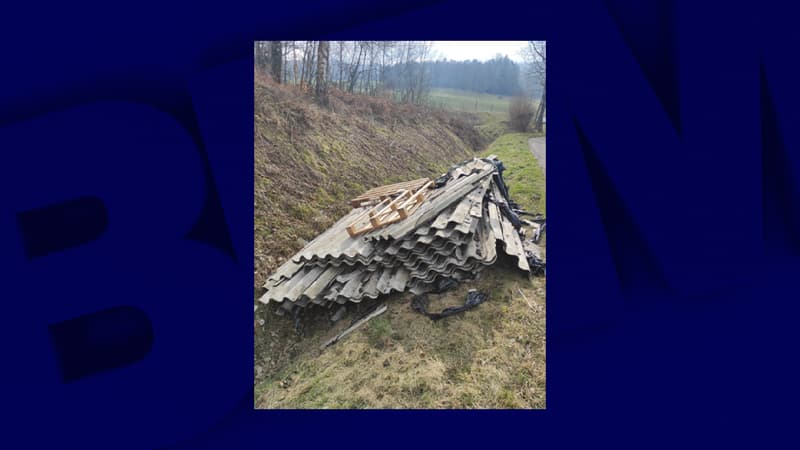 Un dépôt sauvage a été constaté dans la commune des Ardillats dans le Rhône.