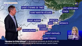 Météo Côte d’Azur: le soleil brillera ce samedi malgré quelques nuages attendus sur le Mercantour