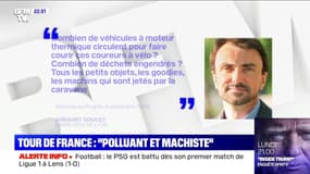 Le plus de 22H Max: le Tour de France est "machiste et polluant" selon Grégory Doucet - 10/09