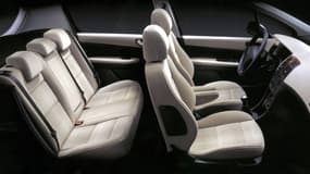 Un intérieur de voiture (photo d'illustration)