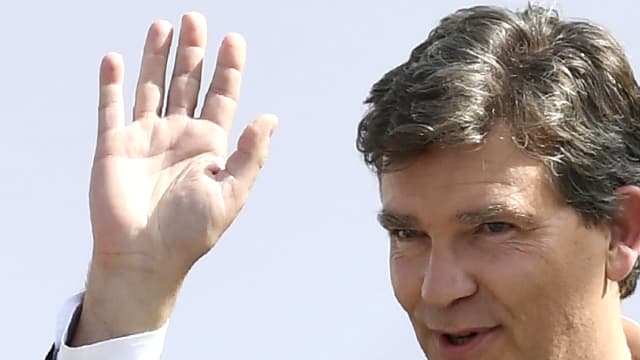 Arnaud Montebourg, le 21 août 2016 à Frangy-en-Bresse. 
