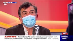 Arnaud Fontanet face à Jean-Jacques Bourdin en direct - 23/03