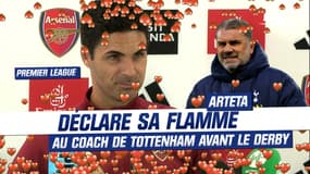 Arsenal - Tottenham : "Je l’aime beaucoup", Arteta déclare sa flamme au coach des Spurs avant le derby