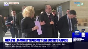 Grasse: Dupond-Moretti veut réduire le temps des procédures judiciaires