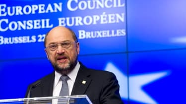 Martin Schulz veut que les jeunes européens bénéficient "au moins" de 700 milliards d'euros d'aides, comme les banques