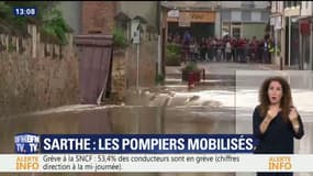 Sarthe: une deuxième inondation en moins de 48h