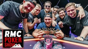 RMC Poker Show - "Toute ma rue était décorée par les voisins" raconte A. Dasbourg, vainqueur du SISMIX 2024