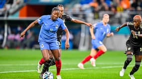 Kadidiatou Diani face à la Jamaïque, le 23 juillet 2023.