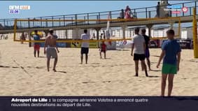 Découverte du beach-volley sur la plage de Calais