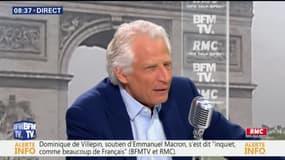 "Je suis inquiet comme beaucoup de Français", a estimé Dominique de Villepin