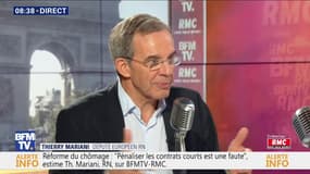 "Il n'y a plus de gauche et de droite", selon Thierry Mariani