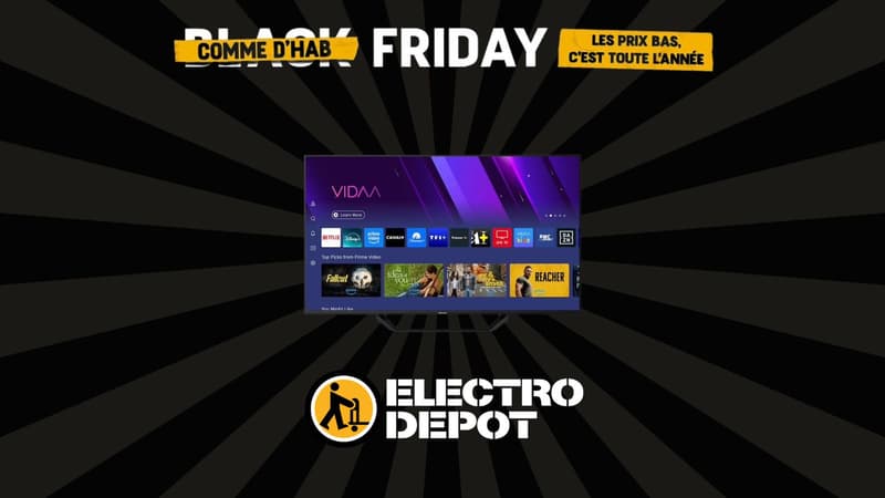 Electro Depot choque internet ? Cette TV QLED 4K est à moins de 250 euros