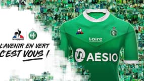 Le nouveau maillot des Verts