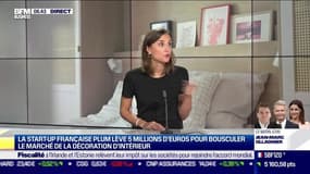 Amandine Julia (Plum) : La start-up Plum lève 5 millions d'euros pour bousculer le marché de la décoration d'intérieur - 08/10