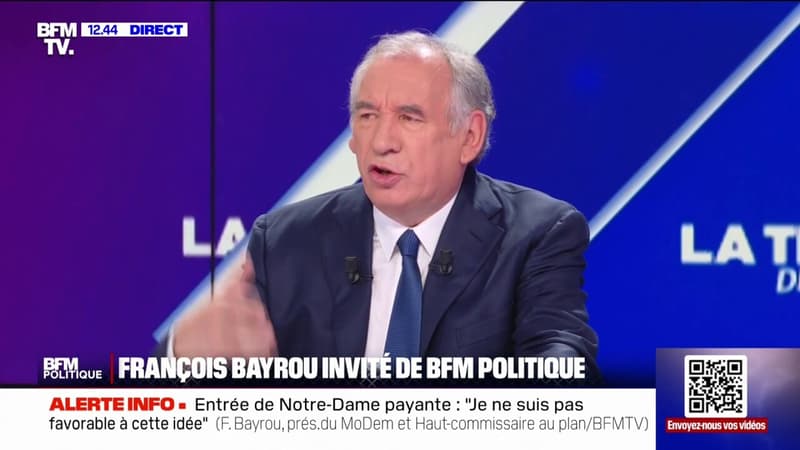 François Bayrou (Modem): 