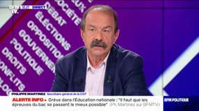 Retraites: pour Philippe Martinez, "il faut que la jeunesse se mobilise plus massivement" 