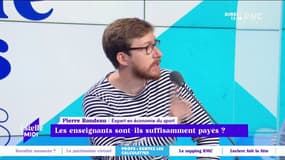 Pierre Rondeau donne son avis sur le salaire des enseignants : "je suis pour l'augmentation de leurs salaires à condition qu'ils travaillent autant que des salariés !" 