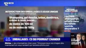 Les mini-shampoings offerts dans les hôtels vont-ils disparaître? BFMTV répond à vos questions