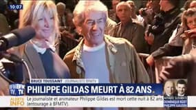 Mort de Philippe Gildas: Bruce Toussaint décrit quelqu'un d'"incroyablement gentil, attachant"