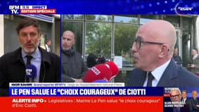 Proposition d'alliance LR/RN: Marine Le Pen salue "le choix courageux" et "le sens des responsabilités" d'Éric Ciotti