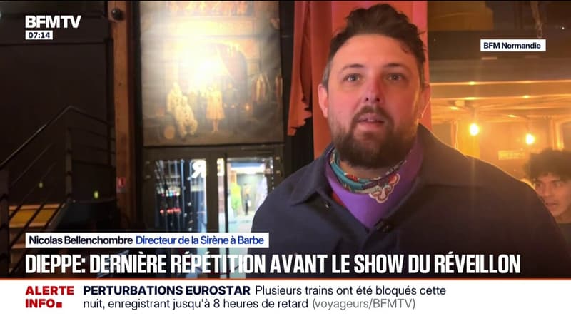 Dieppe: le cabaret La Sirène à Barbe fait sa dernière répétition avant le show du réveillon du Nouvel An