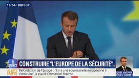 Macron : "Je souhaite que soit créé un office européen de l'asile"