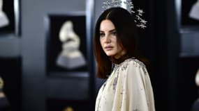 Lana Del Rey aux Grammy Awards, le 28 janvier 2018