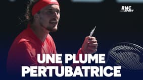 Open d'Australie : une plume stoppe un échange... 