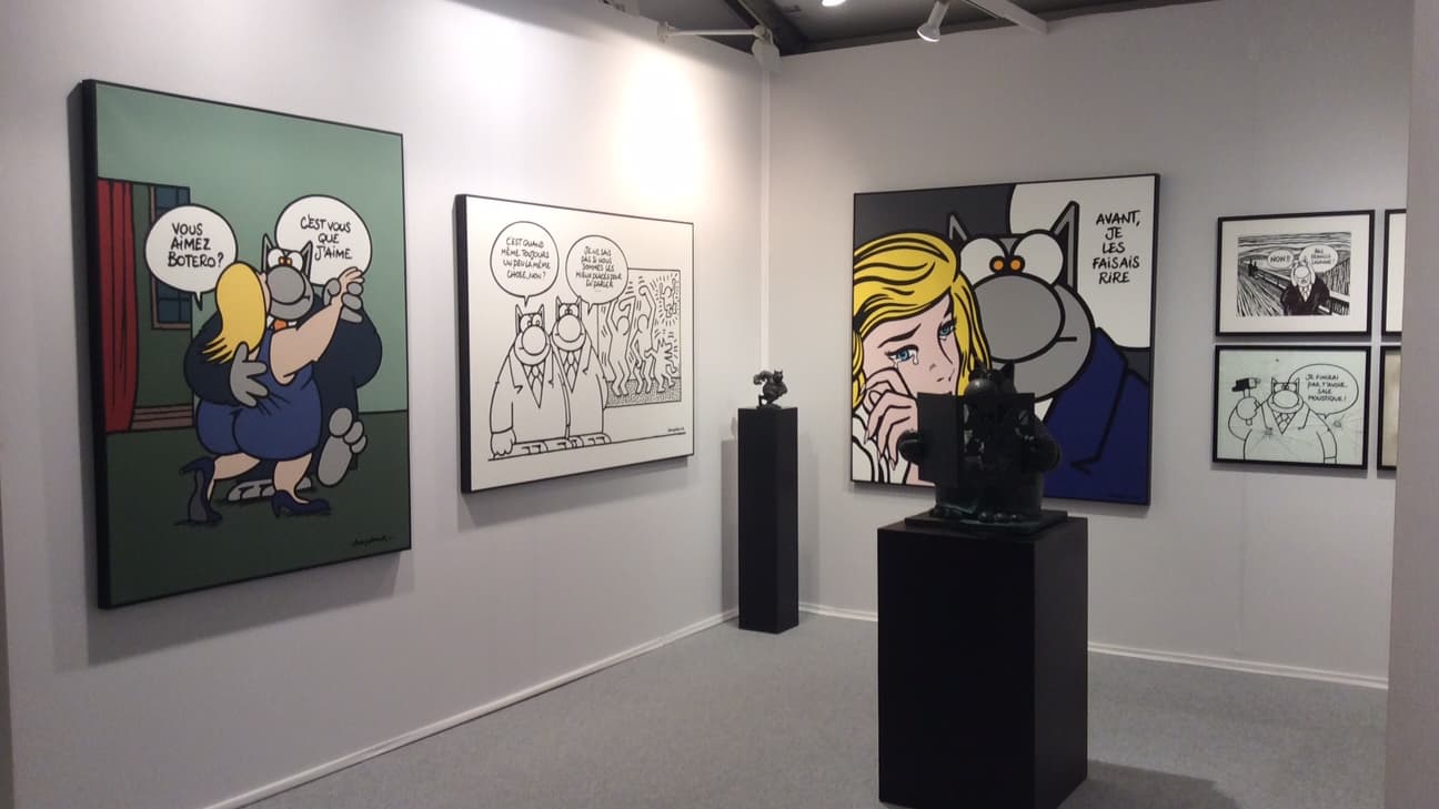 Philippe Geluck à Art Elysées