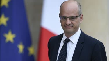 Jean-Michel Blanquer le 18 mai 2017 à l'Élysée