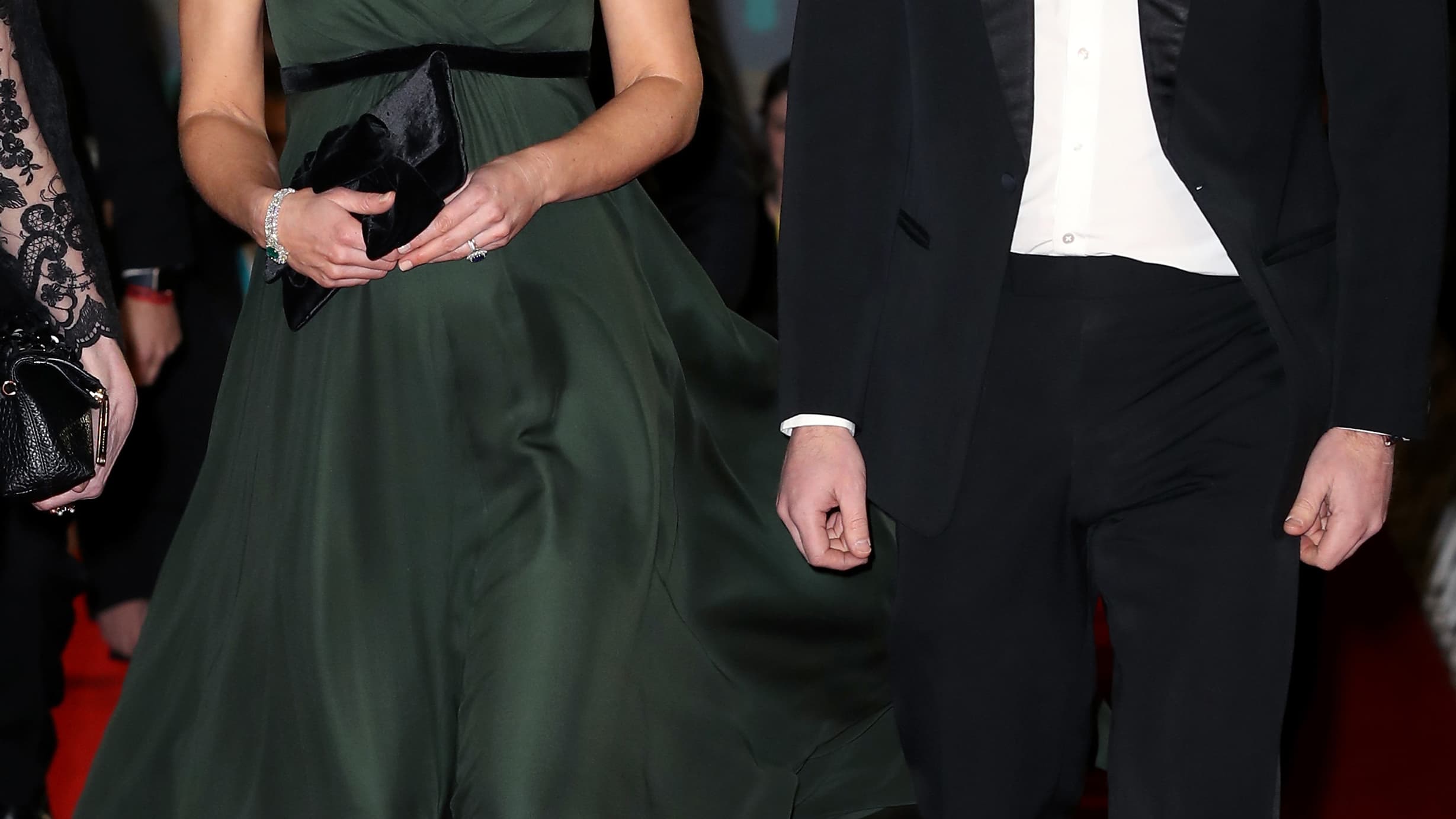 Kate Middleton et le prince William aux Bafta le 18 février, à Londres Kate Middleton et le prince William aux Bafta le 18 février, à Londres