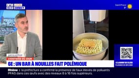 Lyon: un bar à nouilles fait polémique
