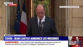 Jean Castex: "L'évolution de la situation épidémiologique fait apparaître une dégradation manifeste"