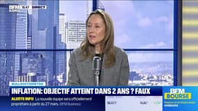 Bullshitomètre : "L'inflation rejoindra d'ici 2 ans l'objectif des banques centrales" - FAUX répond Valentine Ainouz - 26/02